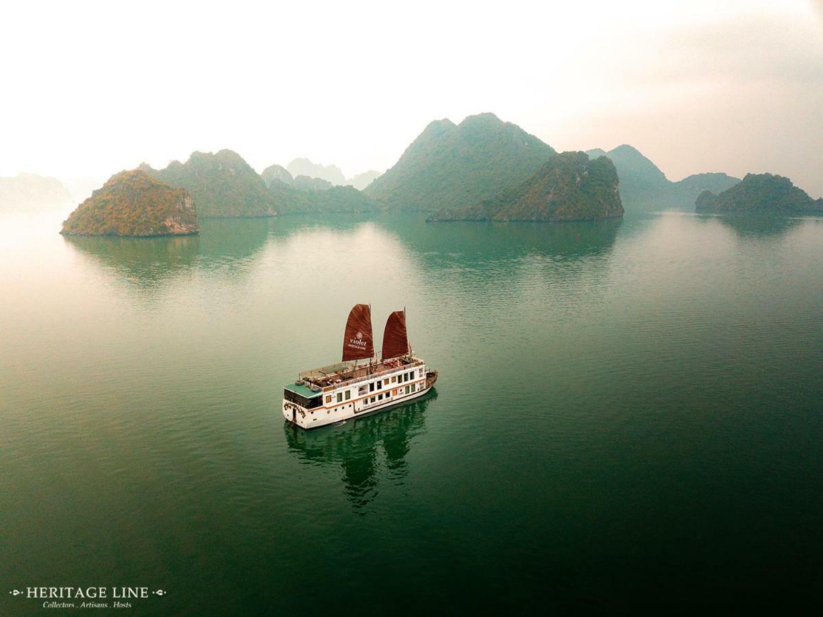 Heritage Line Violet Cruise - Halong Bay & Lan Ha Bay Ha Long Exterior foto
